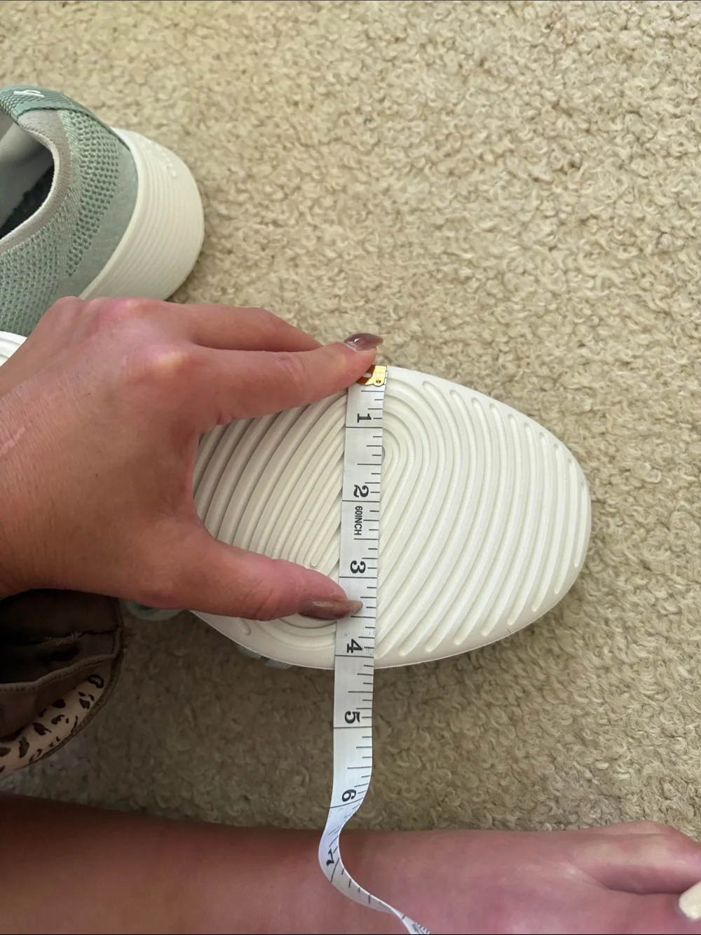 allbirds womens Mint Green tree runner go Sneakers - Breathable Knit Trainers